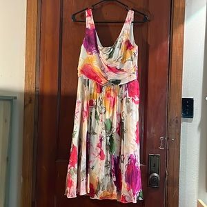 Watercolor “Suzy Chin for Maggie boutique” size 4 formal dress